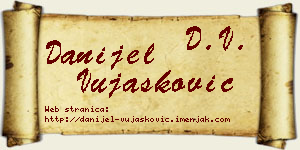 Danijel Vujašković vizit kartica